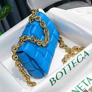 Bottega Veneta Cassette Blue Size 26x18x8cm - 2