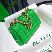 Bottega Veneta Cassette Green Size 26x18x8cm - 4