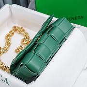 Bottega Veneta Cassette Jade Size 26x18x8cm - 5