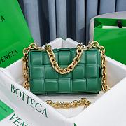 Bottega Veneta Cassette Jade Size 26x18x8cm - 4