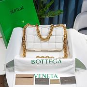 Bottega Veneta Cassette White Size 26x18x8cm - 4