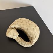 Bottega Veneta Jodie Bag Beige Size 17x16x6cm - 3