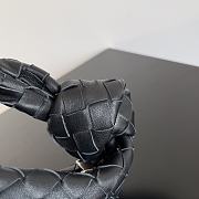 Bottega Veneta Jodie Bag Black Size 17x16x6cm - 5