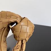 Bottega Veneta Jodie Bag Brown Size 17x16x6cm - 5