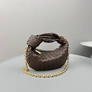 Bottega Veneta Jodie Bag Brown Size 27x22x3cm - 4