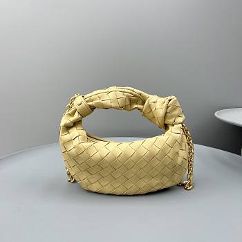 Bottega Veneta Jodie Bag Yellow Size 27x22x3cm