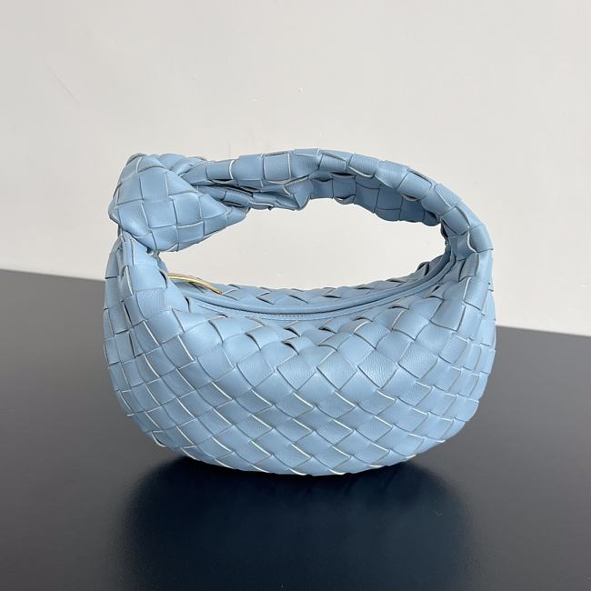Bottega Veneta Jodie Bag Blue Size 23x28x8cm - 1