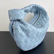 Bottega Veneta Jodie Bag Blue Size 23x28x8cm - 2