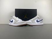 Air Jordan 1 Low Midnight Navy Neutral Grey 553558-146 - 5