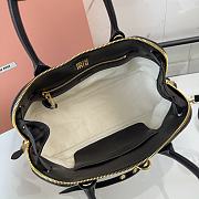 Miu Miu Aventure Tote Black Bag 33x17x11cm - 4