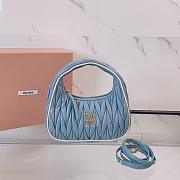 Miu Miu Blue Wander 5BC125 Size 23x13x7cm - 4