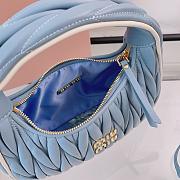 Miu Miu Blue Wander 5BC125 Size 23x13x7cm - 2