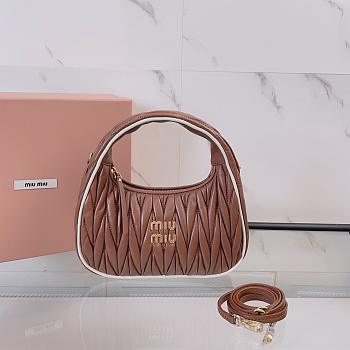 Miu Miu Brown Wander 5BC125 Size 23x13x7cm