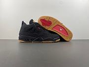 Air Jordan 4 Retro Levi's Black (Levi's Tag) A02571-001 - 4