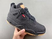 Air Jordan 4 Retro Levi's Black (Levi's Tag) A02571-001 - 5
