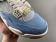 Air Jordan 4 Retro TEX Denim Worn Blue IB6716-100 - 5