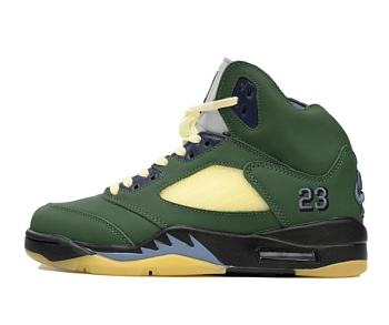 Air Jordan 5 Navy Green FZ5758-003