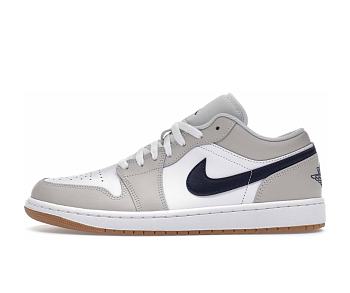 Air Jordan 1 Low Midnight Navy Neutral Grey 553558-146
