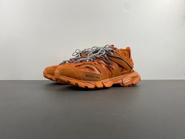 Balenciaga Track Trail Laces  Sneaker Orange 800592 WTRHK 7000 - 1