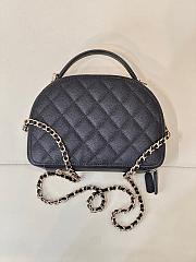 Chanel 25C Bowling Black Size 18x13x7cm - 3