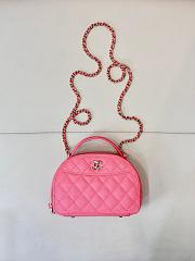 Chanel 25C Bowling Pink Size 18x13x7cm - 4