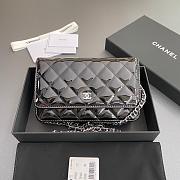 Chanel Woc Patent Black Size 20x13x3.5cm - 1