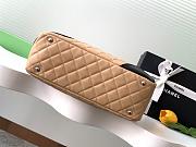 Chanel Beige Quilted Leather Cambon 27x10x15cm - 3