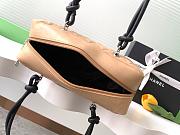 Chanel Beige Quilted Leather Cambon 27x10x15cm - 2