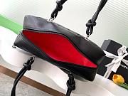 Chanel Black Quilted Leather Cambon 27x10x15cm - 2