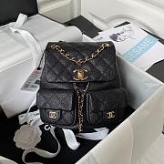 Chanel Black Duma Backpack Size 21x20x12cm - 1