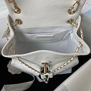 Chanel White Duma Backpack Size 21x20x12cm - 3