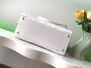 Chanel Bolsa De Mano Dama White 33x21x15cm - 5