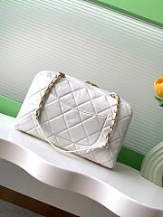 Chanel Bolsa De Mano Dama White 33x21x15cm - 2