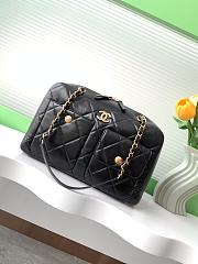 Chanel Bolsa De Mano Dama Black 33x21x15cm - 1