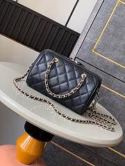Chanel Bowling Bag Calfskin YP68 11x18x11cm - 4