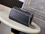 Chanel Bowling Bag Calfskin YP69 11x18x11cm - 4