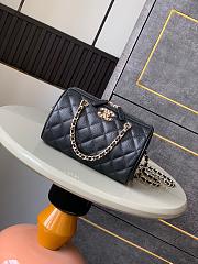 Chanel Bowling Bag Calfskin YP69 11x18x11cm - 3