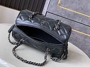Chanel Bowling Bag Calfskin YP70 11x18x11cm - 5