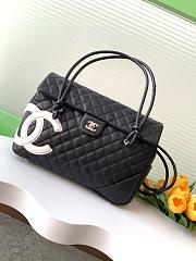 Chanel Cambon Flap Tote Quilted AS6339 Size 24x33x11cm - 2