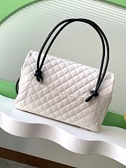Chanel Cambon Flap Tote Quilted AS6340 Size 24x33x11cm - 5