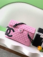 Chanel Cambon Flap Tote Quilted AS6341 Size 24x33x11cm - 6