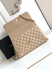 Chanel Coco Handle Top Flap Beige Bag 29CM - 5