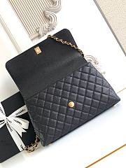 Chanel Coco Handle Top Flap Black Bag 29CM - 2