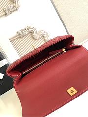 Chanel Coco Handle Top Flap Red Bag 29CM - 3