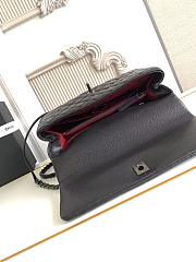 Chanel Flap Bag With Top Handle Lizard Coco 29×18×12cm - 2