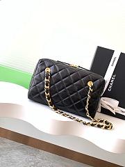 Chanel Handbag with LogoAS5125 Black 25x15x11cm - 3