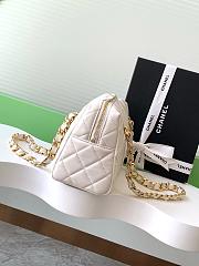 Chanel Handbag with LogoAS5125 White 25x15x11cm - 2
