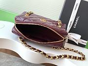 Chanel Handbag with LogoAS5125 Red 25x15x11cm - 6