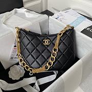 Chanel Should Bag Black AS4220 Size 24x17x6cm - 3