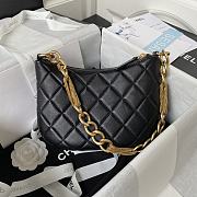 Chanel Should Bag Black AS4220 Size 24x17x6cm - 2
